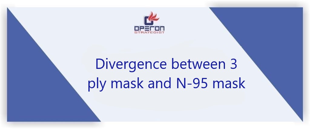 3层口罩和N-95口罩之间的发散