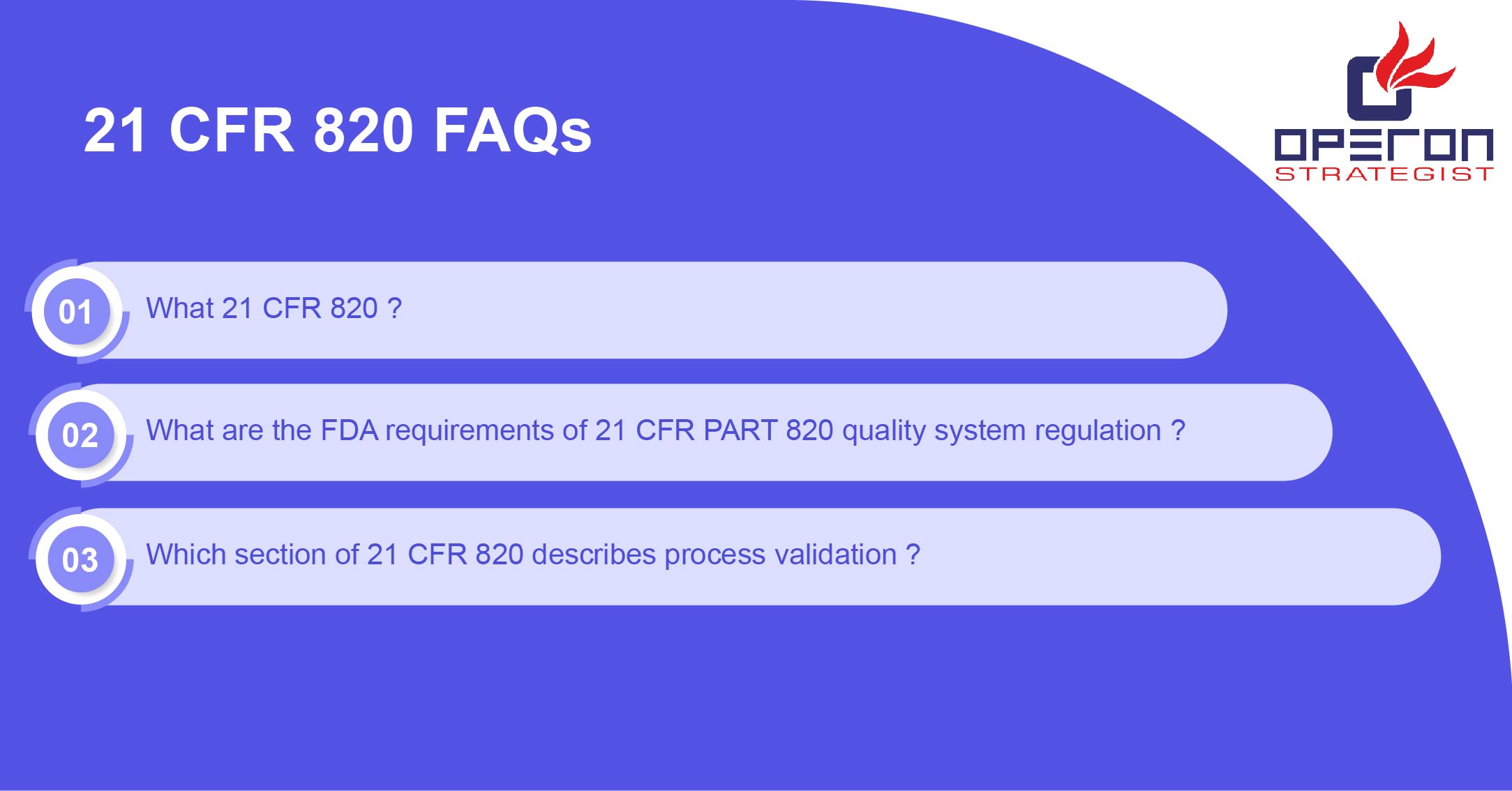 21 cfr 820 FAQ